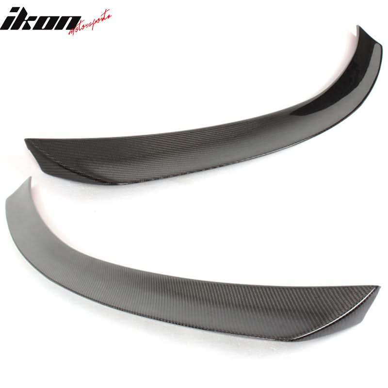 2008-2014 Benz C-Class W204 V Style Trunk Spoiler Wing Carbon Fiber