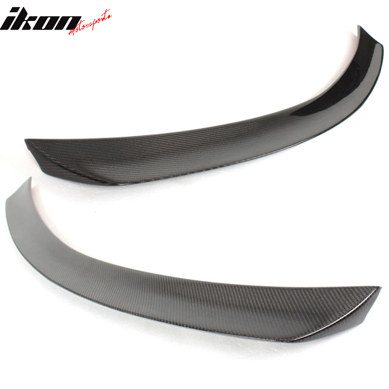 2008-2014 Benz C-Class W204 V Style Trunk Spoiler Wing Carbon Fiber