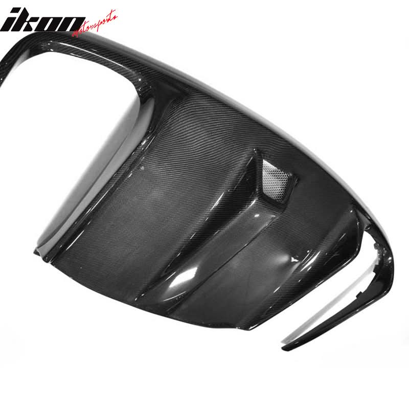 2010-2013 Benz E-Class W207 JC Rear Bumper Lip Diffuser Carbon Fiber