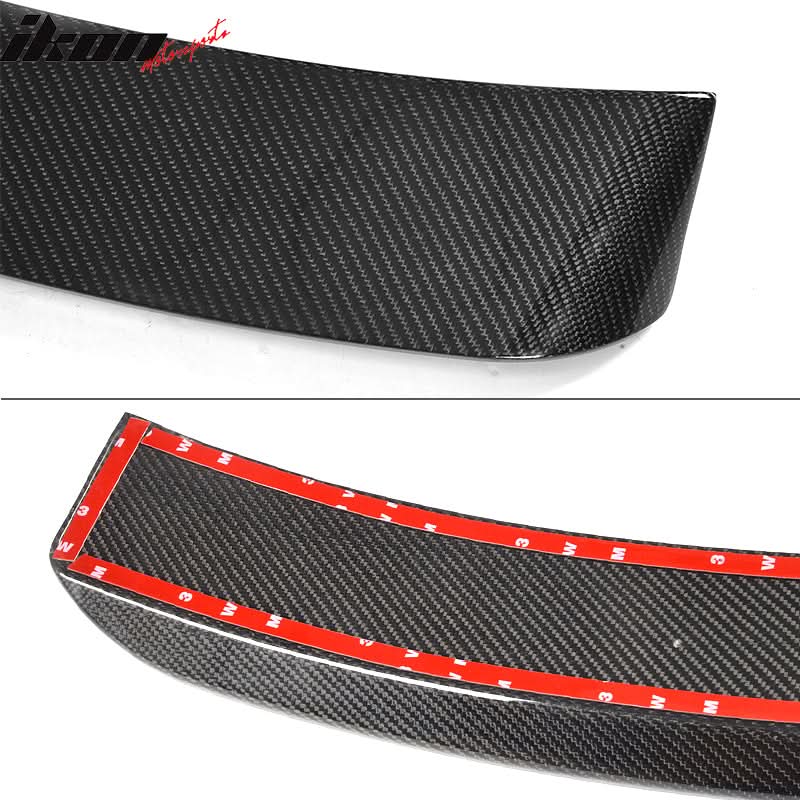 2003-2005 Benz E-Class W211 L Style Rear Roof Spoiler Carbon Fiber
