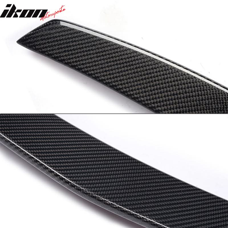 2010-2015 Benz E Class W207 PD Style Trunk Spoiler Wing Carbon Fiber
