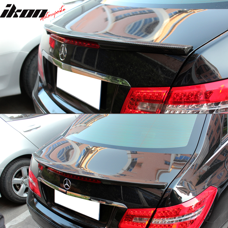 2010-2015 Benz E Class W207 PD Style Trunk Spoiler Wing Carbon Fiber