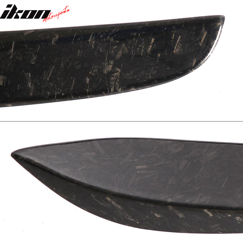 2015-2021 Benz C-Class W205 Front Bumper Splitter Forged Carbon Fiber
