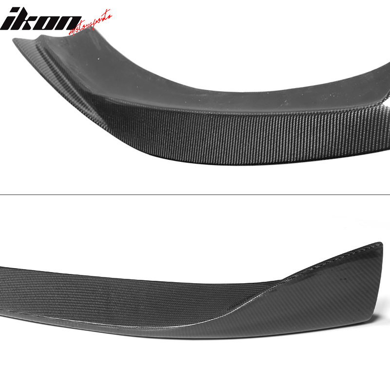 2013-2017 Audi S5 Facelift B8 JC Style Front Bumper Lip Carbon Fiber