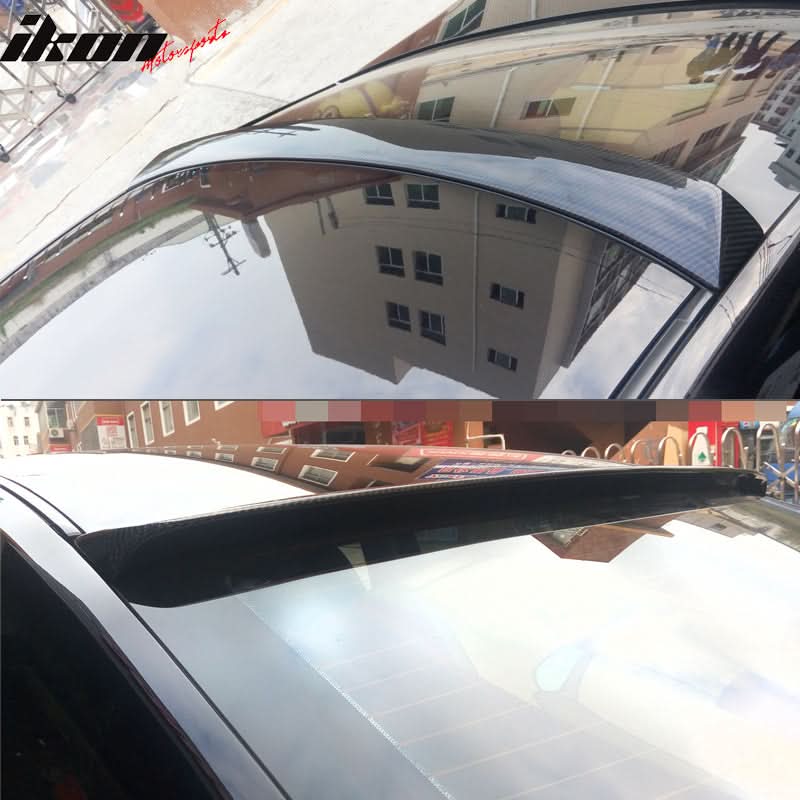 2014-2023 Infiniti Q50 V37 ST Style Rear Roof Spoiler Carbon Fiber FRP