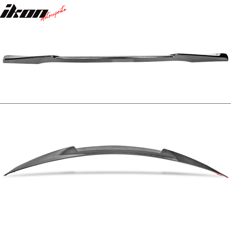 2015-2021 Benz W205 C Class ML Style Rear Trunk Spoiler Carbon Fiber