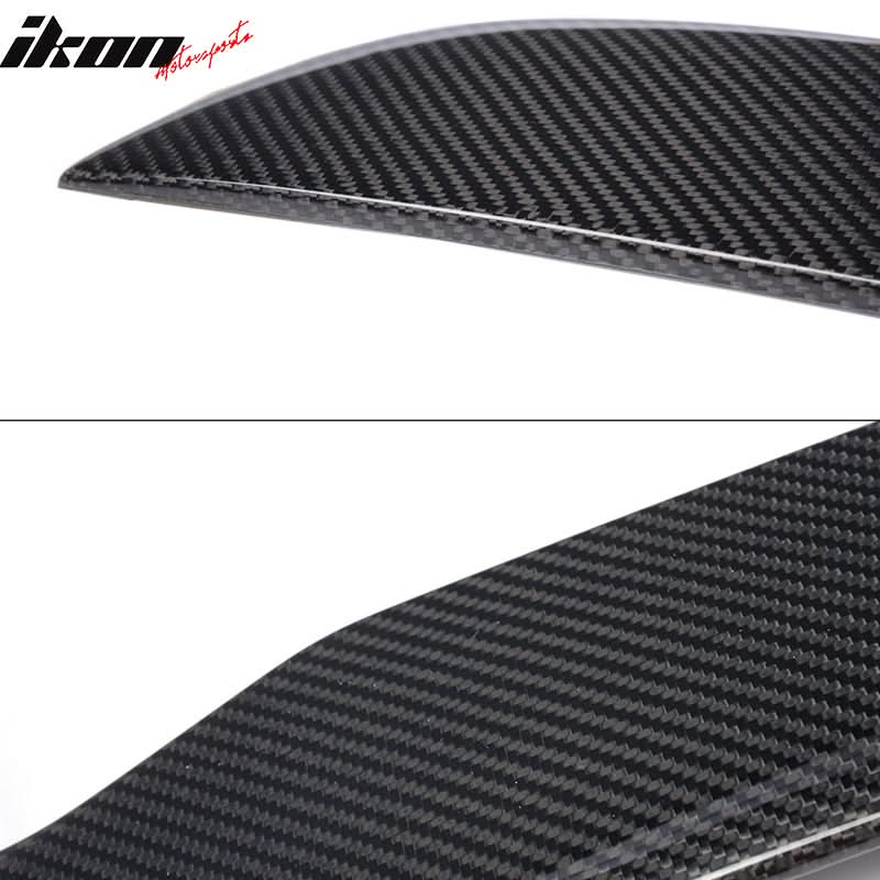 2014-2020 Benz W222 S Class JC Style Rear Roof Spoiler Carbon Fiber