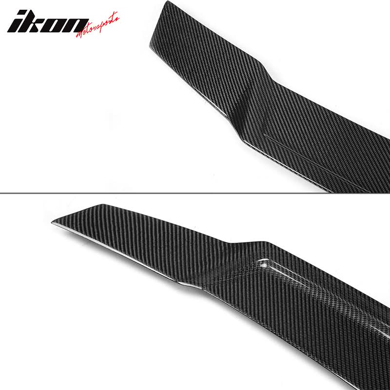 2010-2016 Benz E Class W212 Sedan RT Style Trunk Spoiler Carbon Fiber