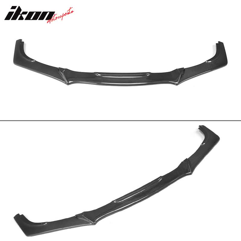 2016-2018 Honda Civic Coupe JC Style Front Bumper Lip Carbon Fiber