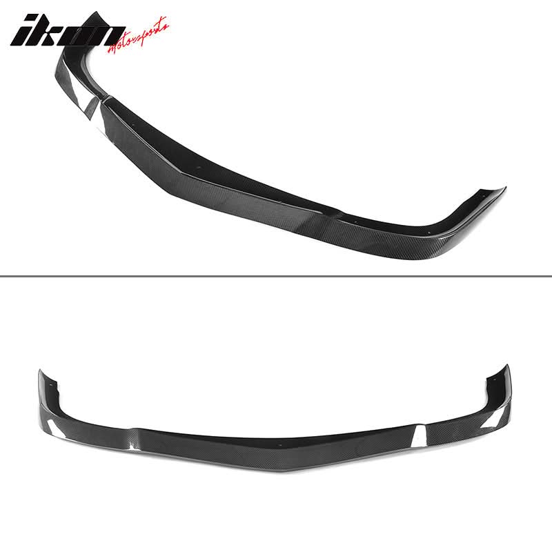 2006-2009 Benz W211 E63 AMG XY Style Front Bumper Lip Kit Carbon Fiber