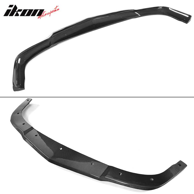 2006-2009 Benz W211 E63 AMG XY Style Front Bumper Lip Kit Carbon Fiber