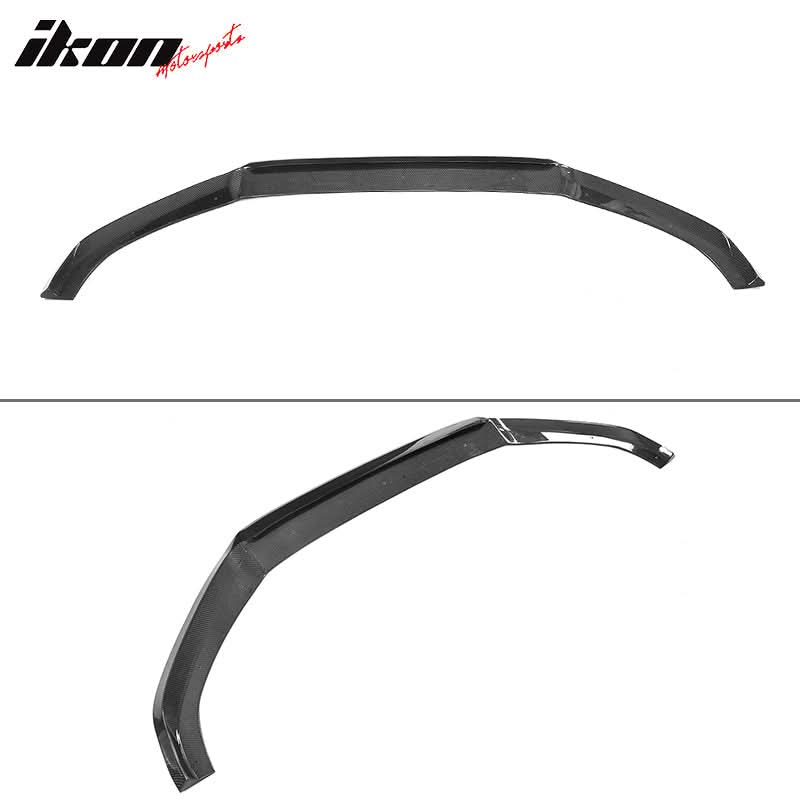 2017-2019 Audi A4 B9 Sedan JC Style Front Bumper Lip Kit Carbon Fiber