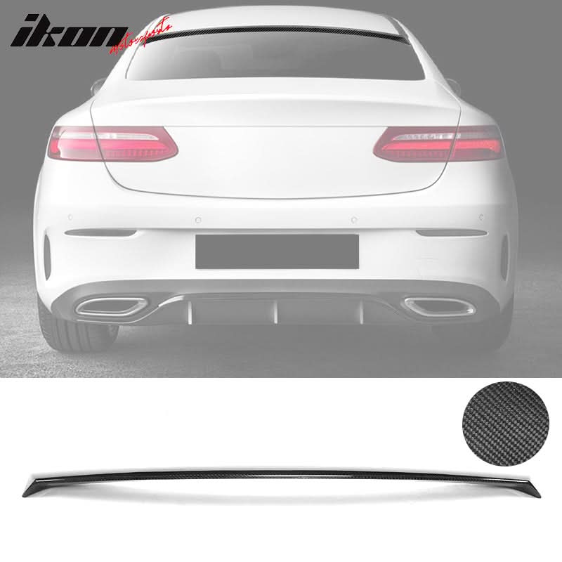 2017-2018 Mercedes Benz C238 E Class Coupe JC Style Roof Spoiler Carbo