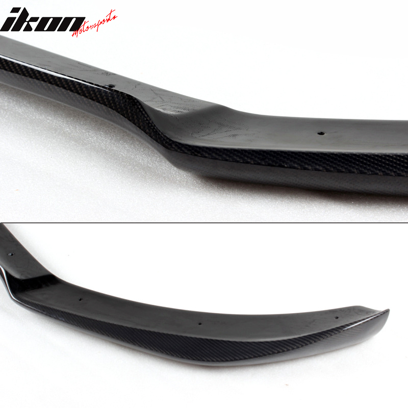 2013-2016 Audi A4 B8.5 Sedan STK Style Front Bumper Lip Carbon Fiber