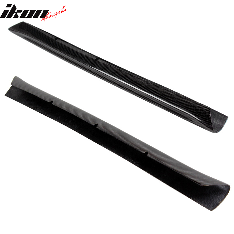 2013-2016 Audi A4 B8 Sedan OE Style Front Bumper Lip Carbon Fiber FRP