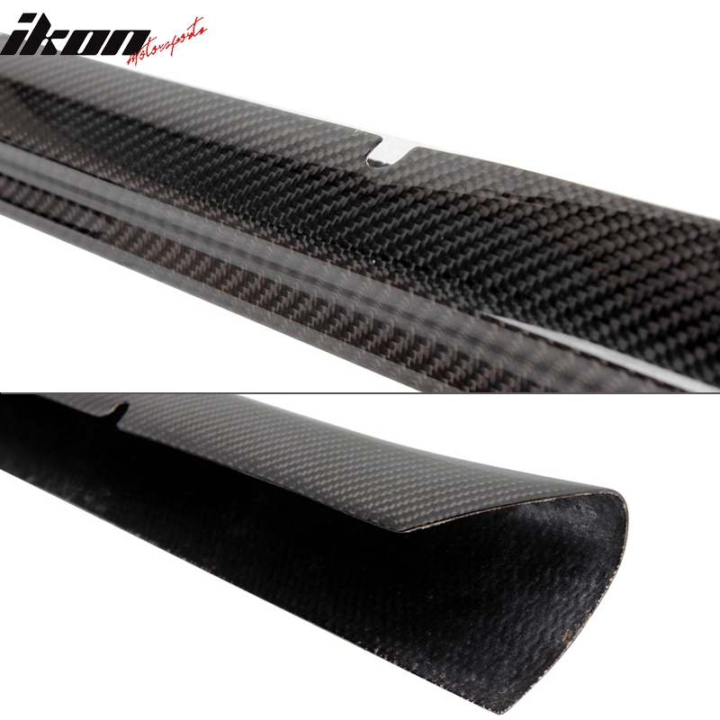 2013-2016 Audi A4 B8 Sedan OE Style Front Bumper Lip Carbon Fiber FRP