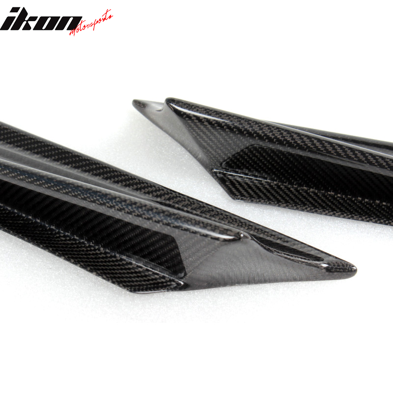 2013-2020 Scion FR-S Subaru BRZ Toyota 86 Side Fender Fin Carbon Fiber