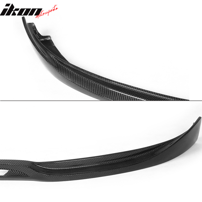 2012-2017 Tesla Model S Sedan JC Style Front Bumper Lip Carbon Fiber