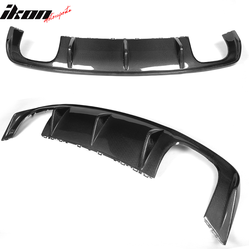 2013-2016 Audi S3 8V Sedan OE Style Rear Bumper Diffuser Carbon Fiber