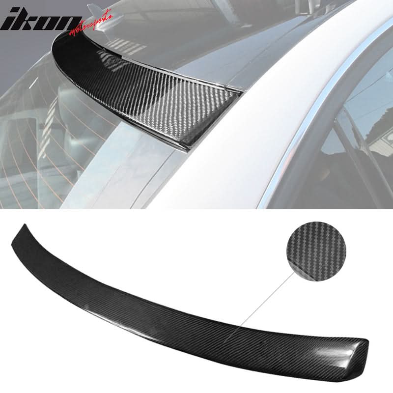 2008-2014 Benz C-Class W204 OE Style Roof Spoiler Wing Carbon Fiber