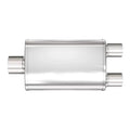 MagnaFlow Universal Performance Muffler 2.25" Inlet 2" Outlet Satin Finish XL Series