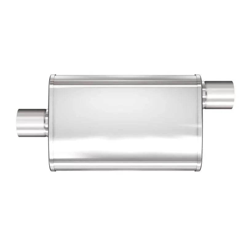 MagnaFlow Universal Performance Muffler 2.5" Inlet/Outlet Satin XL Multi-Chamber