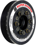 ATI Damper - 6.325in - Steel - Ford SB & 6 Cyl - 4 Bolt OEM - 4in Long - B Timing - 3 Ring ATI918921