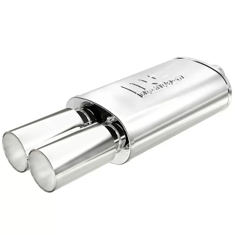 MagnaFlow Street 5" x 8" Oval Straight-Through Performance Exhaust Muffler 14816 with Tip