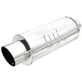 MagnaFlow Street 6in. Round Straight-Through Performance Exhaust Muffler 14821, 2.25in. Inlet
