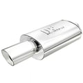 MagnaFlow Competition Core 5" X 8" Oval Straight-Through Exhaust Muffler 14851, 2.25" Inlet