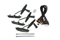Cali Raised LED Cali Raised 14-24 Toyota 4Runner Grille Raptor LED Light Kit - Smoked / With Add A Fuse CR3686