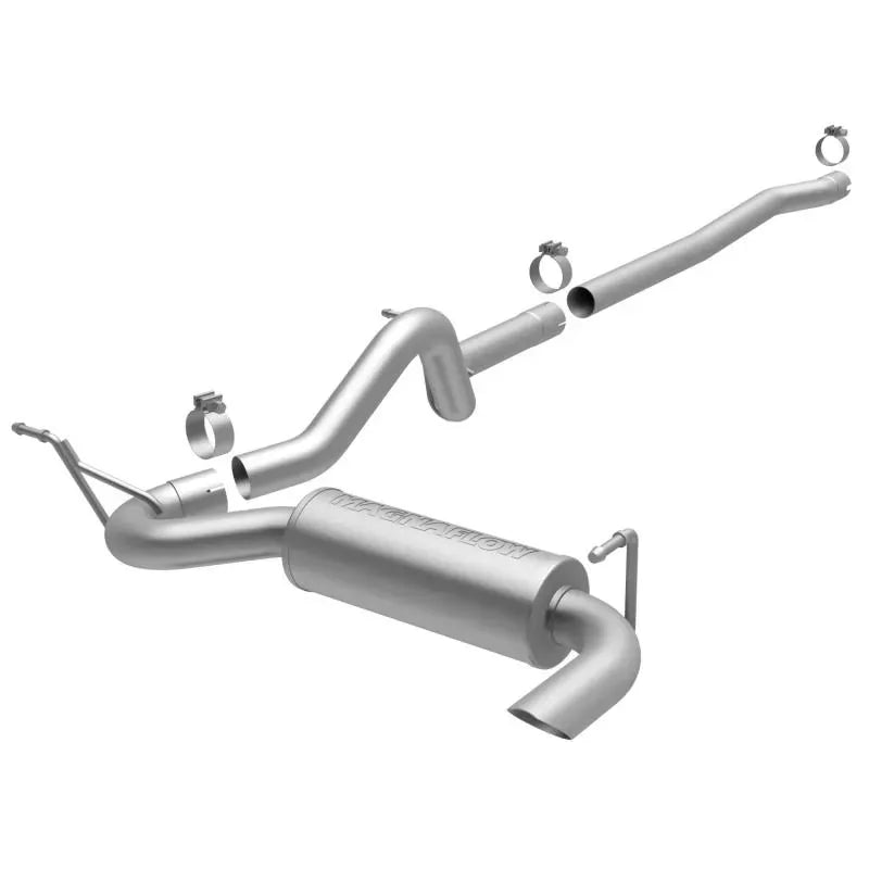 MagnaFlow Competition Series Cat-Back Exhaust System for Jeep Wrangler 2012-2018, Stainless Steel
