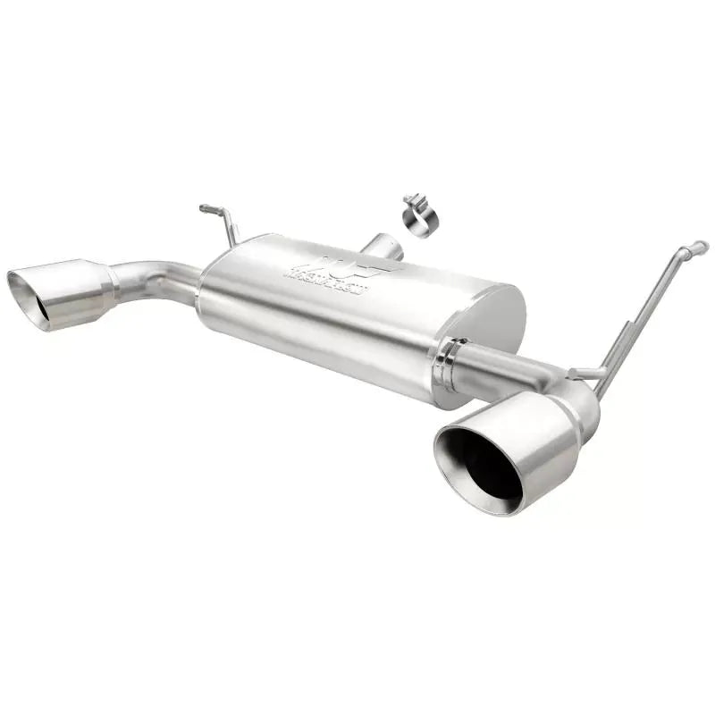 MagnaFlow MF Series Stainless Steel Axle-Back Exhaust System for Jeep Wrangler 2007-2017