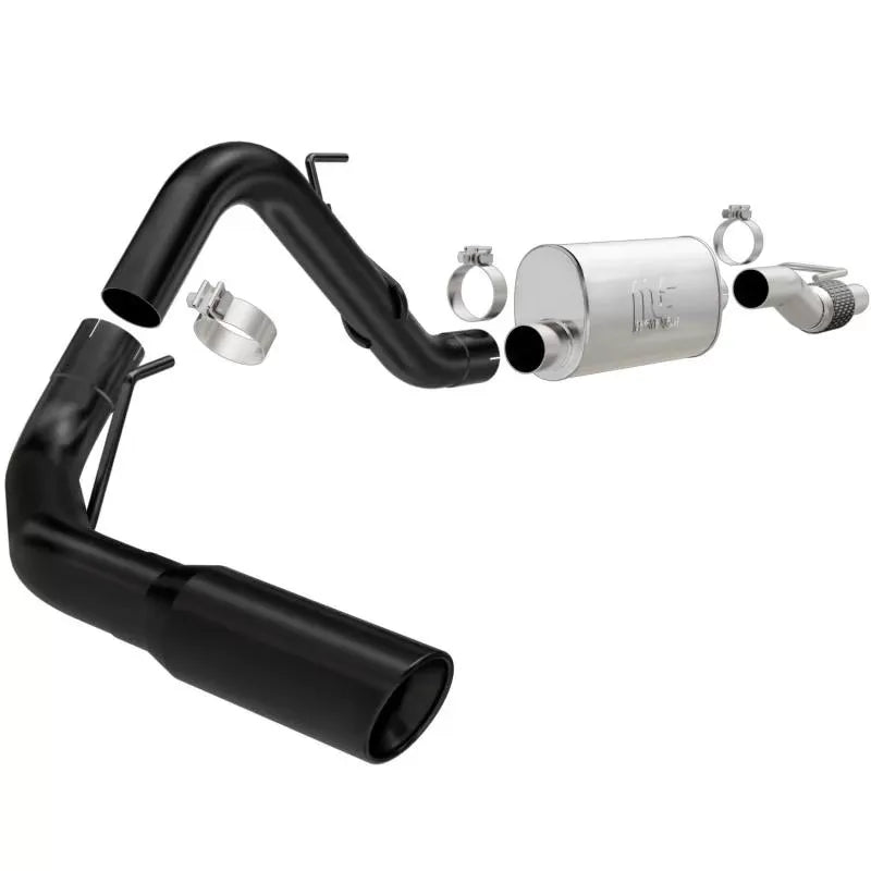 MagnaFlow Street Series Cat-Back Exhaust System for 2011-2014 Ford F-150, Black Tips