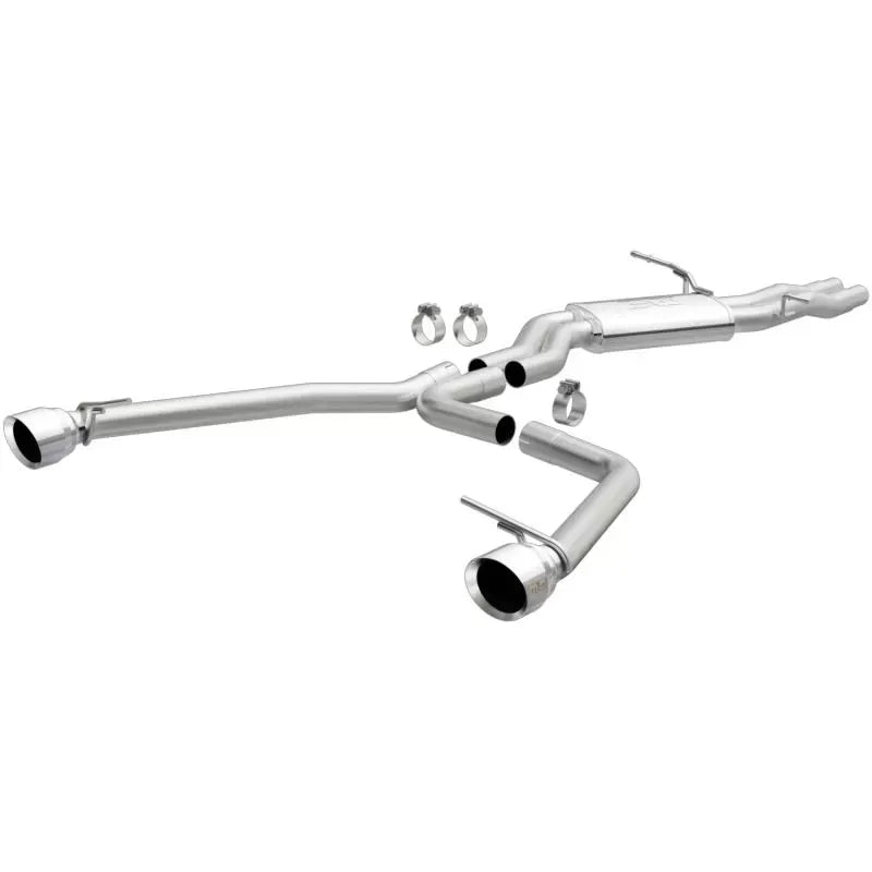 MagnaFlow Cat-Back Performance Exhaust System for 2014-2017 Audi Q5, Stainless Steel, Dual Split Rear