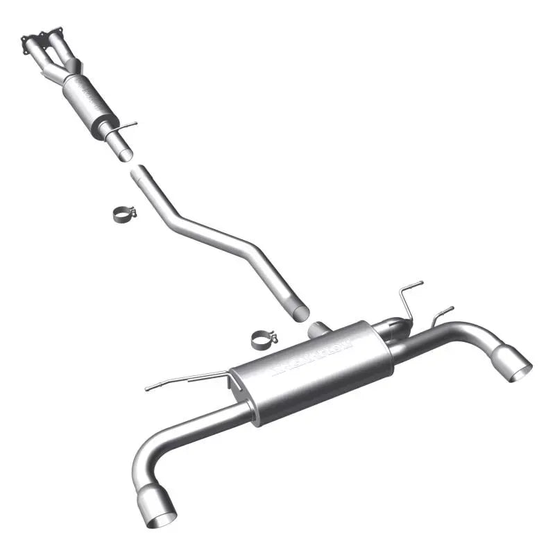 MagnaFlow 2008-2012 Land Rover LR2 Cat-Back Performance Exhaust System, Stainless Steel
