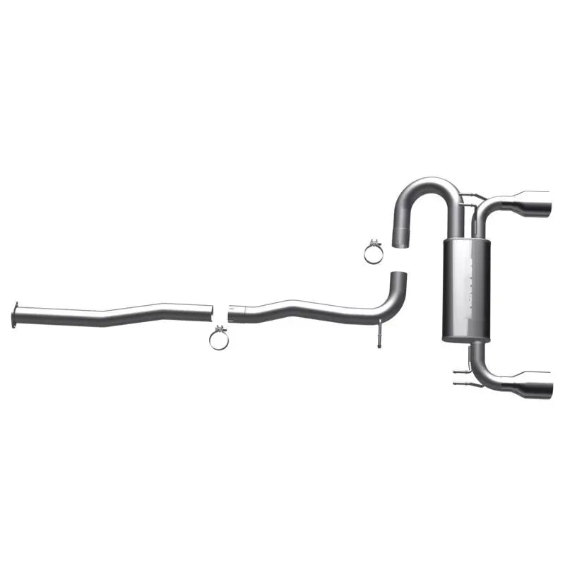 MagnaFlow Street Series Cat-Back Exhaust System for 2009-2011 Mitsubishi Lancer, Dual Split Rear