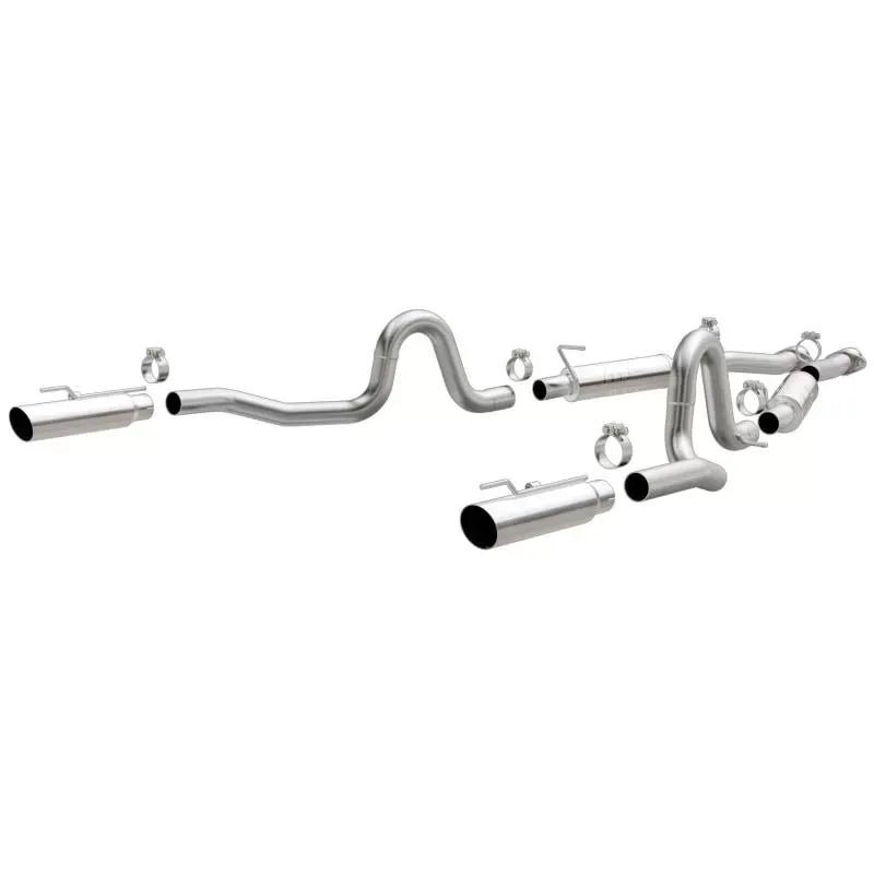 MagnaFlow Competition Series Cat-Back Exhaust System for 1999-2004 Ford Mustang, Stainless Steel