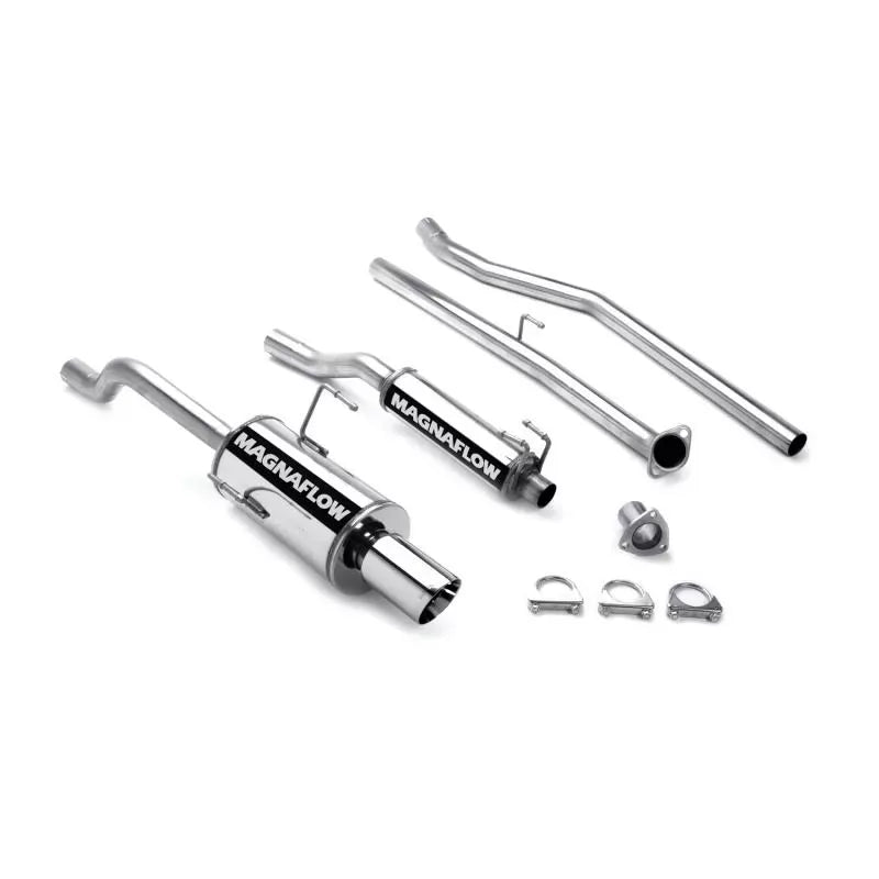 MagnaFlow Street Series Cat-Back Exhaust System for 2001-2005 Honda Civic, Stainless Steel