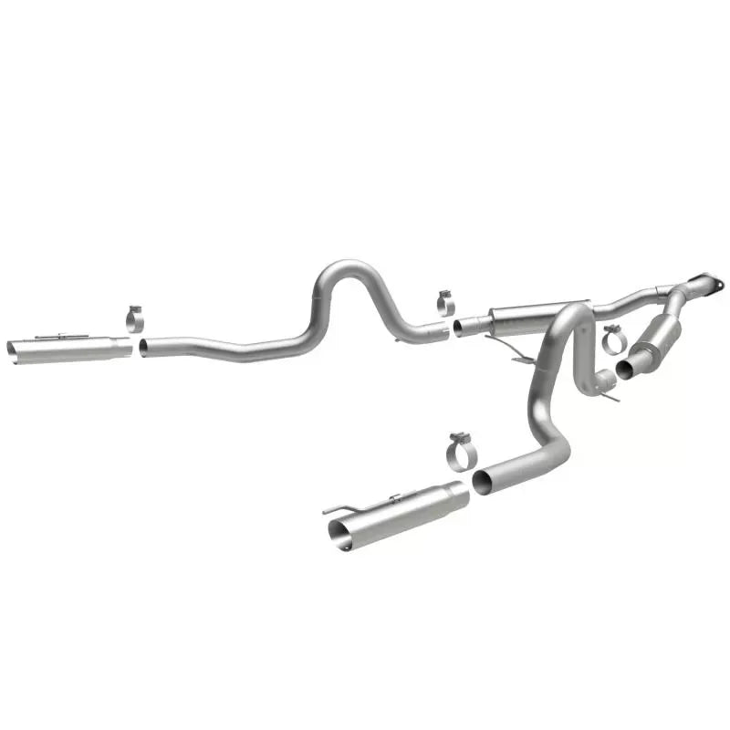 MagnaFlow Street Series Cat-Back Exhaust System for 1999-2004 Ford Mustang, Stainless Steel
