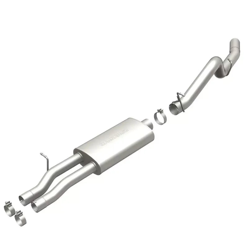MagnaFlow MF Series Stainless Cat-Back Exhaust System for 2001-2002 Chevy Silverado 2500, GMC Sierra