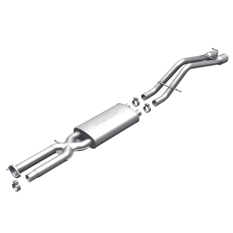 MagnaFlow 2003-2006 Hummer H2 Street Series Cat-Back Performance Exhaust System, Stainless Steel