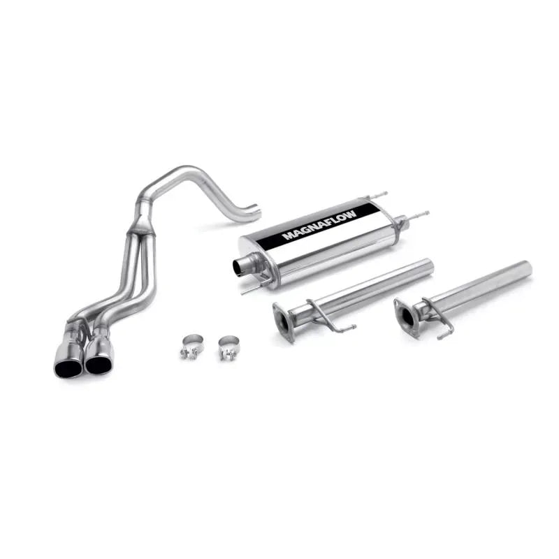 MagnaFlow Street Series Cat-Back Exhaust System for 2003-2009 Toyota 4Runner, 2.5" Stainless Steel