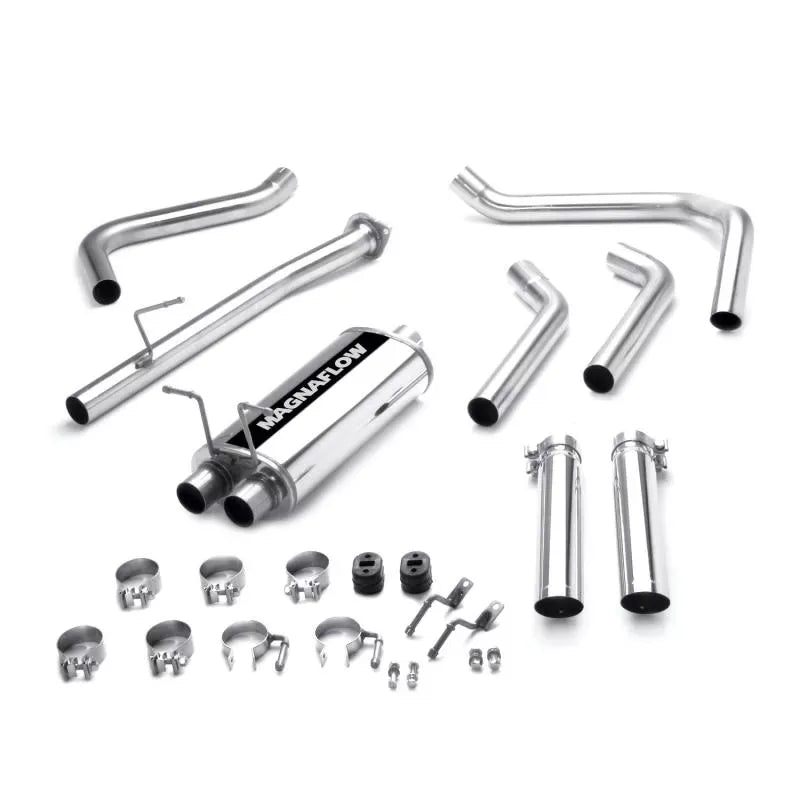 MagnaFlow MF Series Stainless Cat-Back Exhaust System for Chevrolet S10/GMC Sonoma 2000-2003