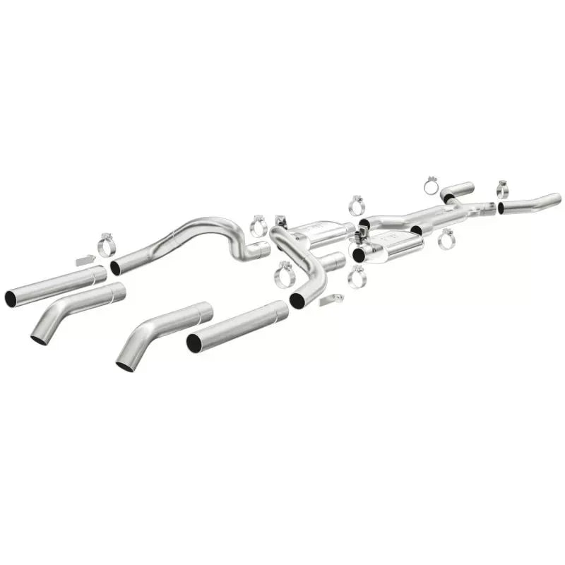 MagnaFlow 1967-1970 Ford Mustang Street Series 3" Stainless Crossmember-Back Exhaust System