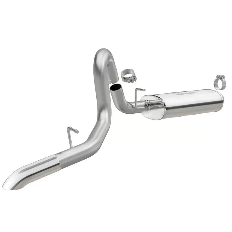 MagnaFlow Street Series Cat-Back Exhaust System for 1997-1999 Jeep Wrangler, 2.5" Diameter, Stainless Steel