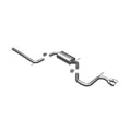 MagnaFlow Touring Series Stainless Cat-Back Exhaust System for Volkswagen Golf MK6 2010-2014 2.5L