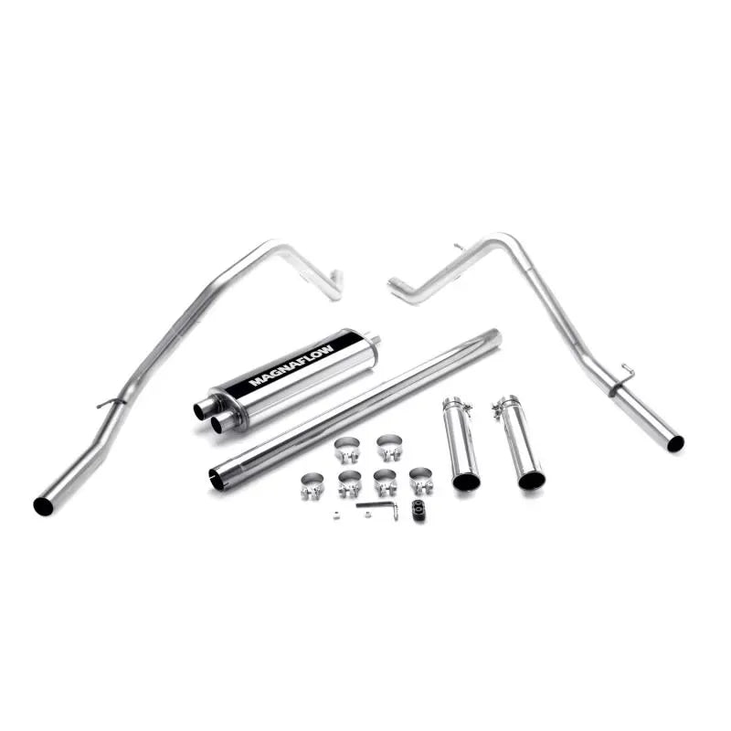 MagnaFlow 2006-2007 Dodge Ram 1500 Street Series Cat-Back Exhaust System, Stainless Steel
