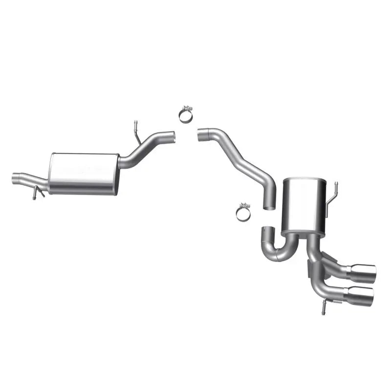 MagnaFlow Touring Series Cat-Back Exhaust System for 2006-2009 Audi A3 Quattro, Stainless Steel