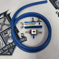 NNR Manual Turbo Charger Adjustable Boost Controller 0-30 PSI Blue + Hose